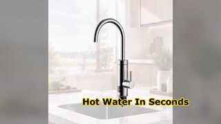 Elektrischer Wasserhahn mit sofortiger Wärme, intelligentes Badezimmer-Upgrade