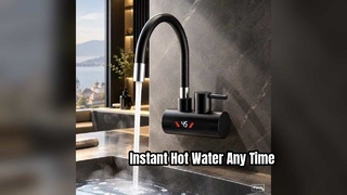 Edelstahl 304, Küchen- und Badarmaturen, elektrische Wasserhähne mit Sofortheizung
