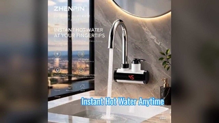 ABS-Material, elektrischer Wasserhahn für Warmwasserbereiter, Wasserhahn mit sofortiger Erwärmung, Wasserhahn für heißes Wasser mit sofortiger Erwärmung