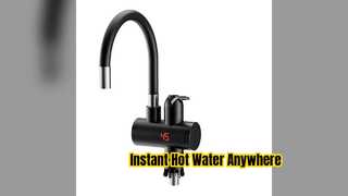 Instant Electric Hot Water Faucet for Kitchen and Bathroom