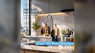 Elektrische Wasserventile, elektrische Wasserhähne mit Sofortheizung und Ventile mit sofortiger Warmwasserbereitung