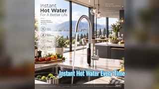 Sofortiges Warmwasser-Küchenarmatur-Digitaldisplay