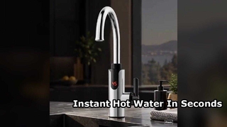 Sofortiger Warmwasserhahn, schnell erhitzender Küchenhahn