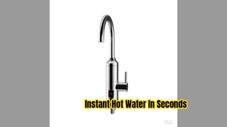 Elektrischer Sofort-Warmwasserhahn, 3300 W, erhitzt Wasser in 3–5 Sekunden, geeignet für den Einsatz in der Küche