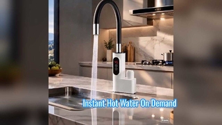 Elektrischer Wasserhahn – da es sich um ein elektrisches Warmwasserventil handelt, einen elektrischen Warmwasserhahn ohne Durchlauferhitzer