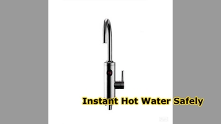 Elektrischer Wasserhahn mit sofortiger Hitze, sicheres und intelligentes Küchen-Upgrade