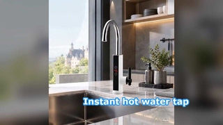 ABS-Material, elektrischer Warmwasserbereiter-Wasserhahn. Sofortheizhahn / Sofort-Warmwasserhahn